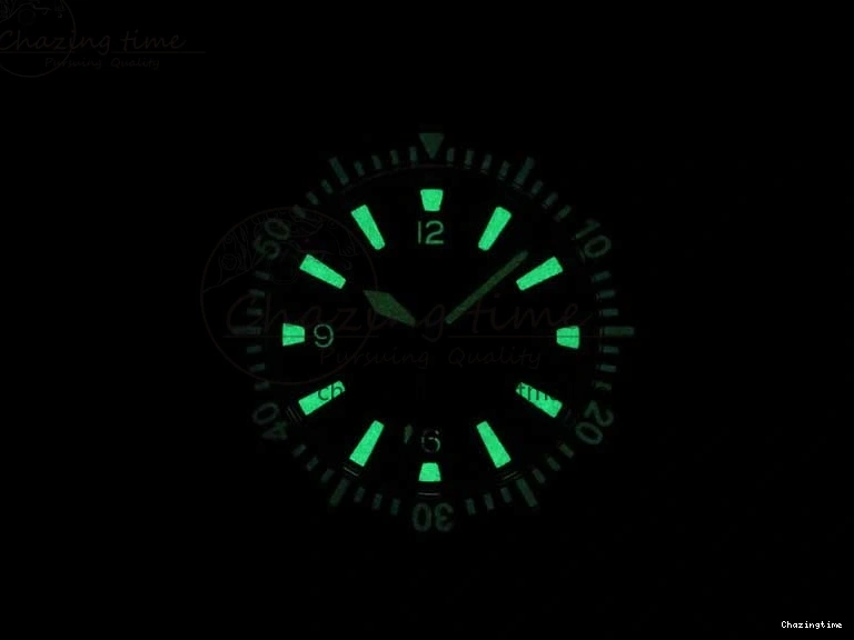 0115 Vintage Seamaster 300 Date T SS B12 Black Dial On Brown Leather Strap A2836 (Free Nylon Strap) WeatherProof 7911